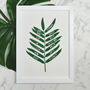 Personalised Family Tree Style Tropical Leaf Papercut, thumbnail 1 of 3