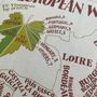 European Wine Regions Locator Tea Towel, thumbnail 2 of 2