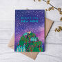 New Home Card, Folksy Starry New Home Card, thumbnail 1 of 3