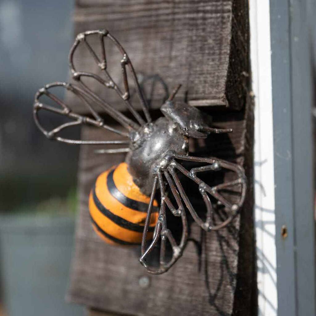 Recycled Metal Bee Sculpture By Chi-Africa