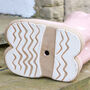 Large Pink Personalised Welly Boots Planter, thumbnail 6 of 9