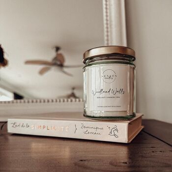 Bergamot Candle Gift, Woodland Walks, Natural Wax, 4 of 4