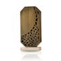 Handmade Bronze Geometric Vase, thumbnail 2 of 2