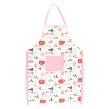 Sugarplum Christmas Print Apron, 3 of 3