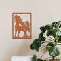 Metal Horse Hanging Wall Art Bold Stallion Silhouette Design, thumbnail 10 of 10