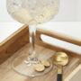 Personalised Gold Rim Cocktail Wine Glasses Twin Pack, thumbnail 4 of 4