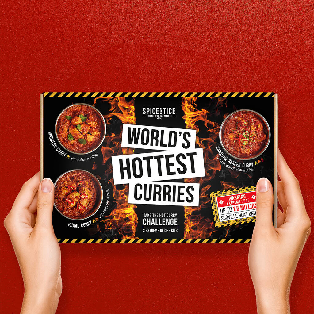World's Hottest Curries Gift With Free Personalisation, 1 of 12