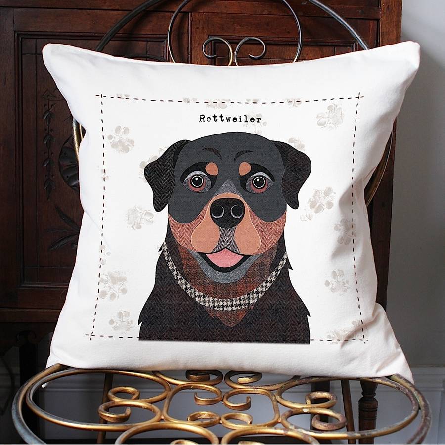 rottweiler cushion