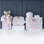 Personalised Elephant Comforter And Pink Baby Gift Set, thumbnail 1 of 12