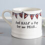 Nice Cup Of Tea And A Sit Down Mug British Tea Lover Gift, thumbnail 4 of 10