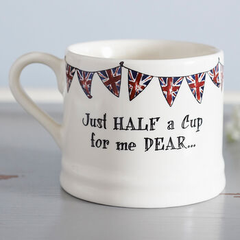 Nice Cup Of Tea And A Sit Down Mug British Tea Lover Gift, 4 of 10
