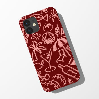 Summer Time Phone Case Durable iPhone Samsung Mobile Cover, 7 of 10