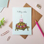 'Birthday Wishes' Tortoise Card, thumbnail 1 of 2