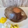 Coconut Shell Bowl With Pearlised Lining Natural Bowl, thumbnail 3 of 10
