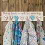 Personalised Wooden Clothes Peg Board, thumbnail 1 of 3
