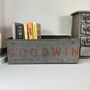 Industrial Vintage Galvanised Metal Storage Box Or Planter, thumbnail 1 of 4