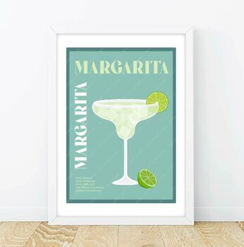 Margarita Cocktail Poster, 3 of 6