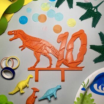 T Rex Number Cake Topper, 4 of 7