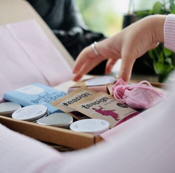 'A Little Box Of Love' Pink Letterbox Pamper Gift, 2 of 10