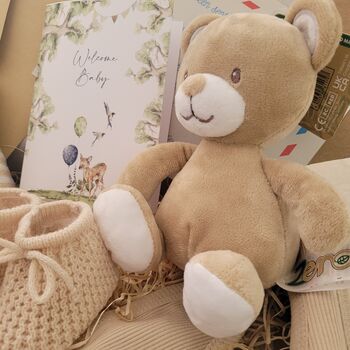 Adorable, Neutral, Unisex Teddy Bear Baby Gift, 6 of 10