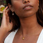 Goddess Of Vision Gold Plated Necklace, thumbnail 1 of 8