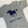 Personalised Horse And Rider T Shirt, thumbnail 1 of 12