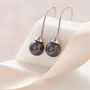 Pearl Drop Sterling Silver Earring, thumbnail 5 of 7