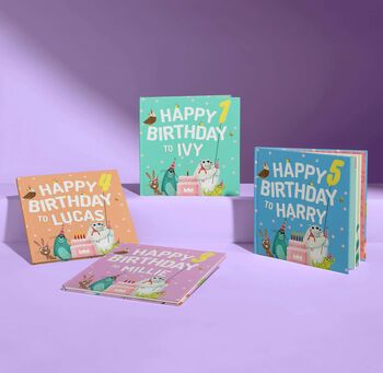 Happy Birthday To You Gift Book For Six Year Olds, 5 of 5
