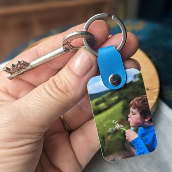 Personalised Photo Keyring For Dad Or Grandad, 3 of 4