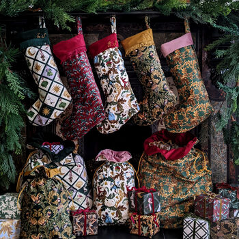 Vintage Personalised Christmas Stocking, 5 of 8