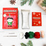 Festive Diy Elf Crochet Kit, thumbnail 4 of 5