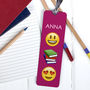 Personalised Emoji Bookmark, thumbnail 2 of 7