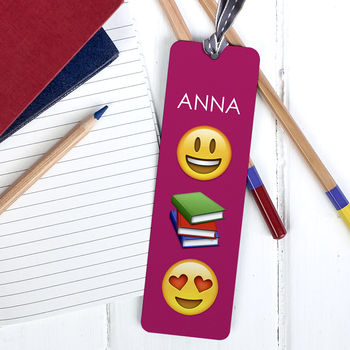 Personalised Emoji Bookmark, 2 of 7
