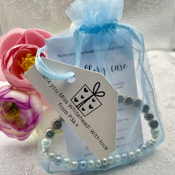 Personalised Dinosaur Girls Bracelet T Rex Boys Gift, 12 of 12