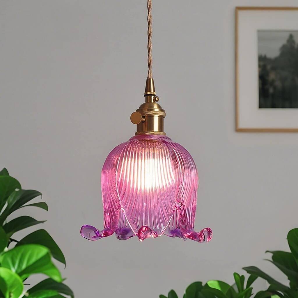 Vintage Square Glass Chandelier, 1 of 10