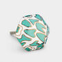 Blue And Green Moroccan Ceramic Cupboard Knobs, thumbnail 4 of 8