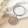 21st Birthday 2005 Penny Coin Keyring, thumbnail 2 of 8