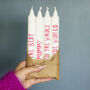 Personalised Set Of Birthday Candles, thumbnail 3 of 3