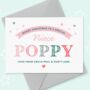 Cute Personalised Niece Christmas Card, thumbnail 1 of 3