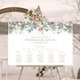 Christmas Festive Wedding Table Plan, thumbnail 3 of 6