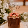 Initials Wedding Cake Topper, thumbnail 3 of 5