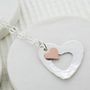 Personalised Rose Gold Heart Pendant, thumbnail 5 of 12