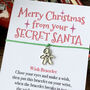 Secret Santa Wish Bracelet. Ideal Christmas Gift, thumbnail 5 of 5