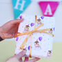 Fun Celebration Birthday Dog Wrapping Paper Pack Of Two, thumbnail 1 of 7