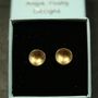 Small Silver And Gold Leaf Stud Earrings, thumbnail 7 of 7