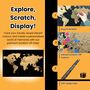 World Scratch Map Travel Gifts, thumbnail 9 of 10