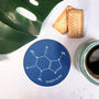Personalised Caffeine Compound Coaster, thumbnail 1 of 12