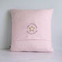 Personalised Pocket Cushion Gift For New Baby Girl, Christening Or Birthday, thumbnail 6 of 12