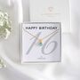 16th Birthday Birthstone Necklace – Gift For Her, thumbnail 1 of 5
