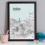 Personalised Lisbon Print, thumbnail 7 of 10